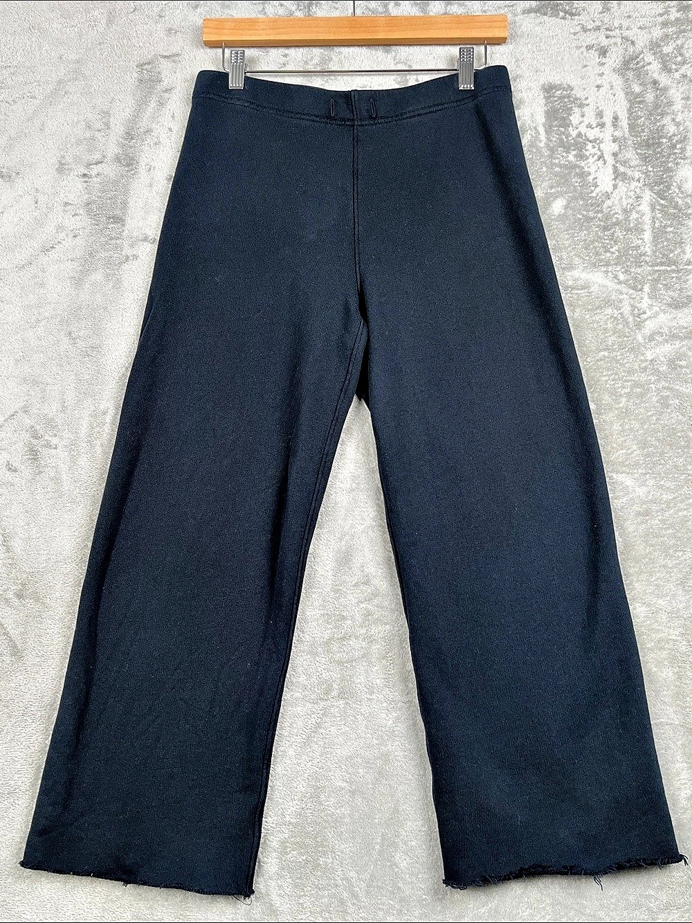 Frank & Eileen XS 100% Cotton Triple Fleece Catherine Favorite Wide-Leg Pant‎